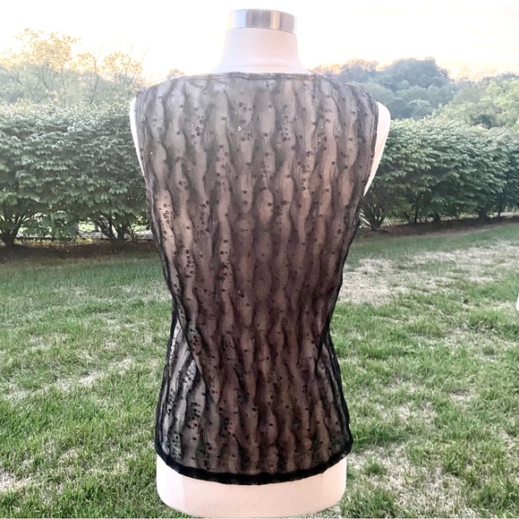 AB Studio Shimmering About Sleeveless Top - Picture 10 of 16